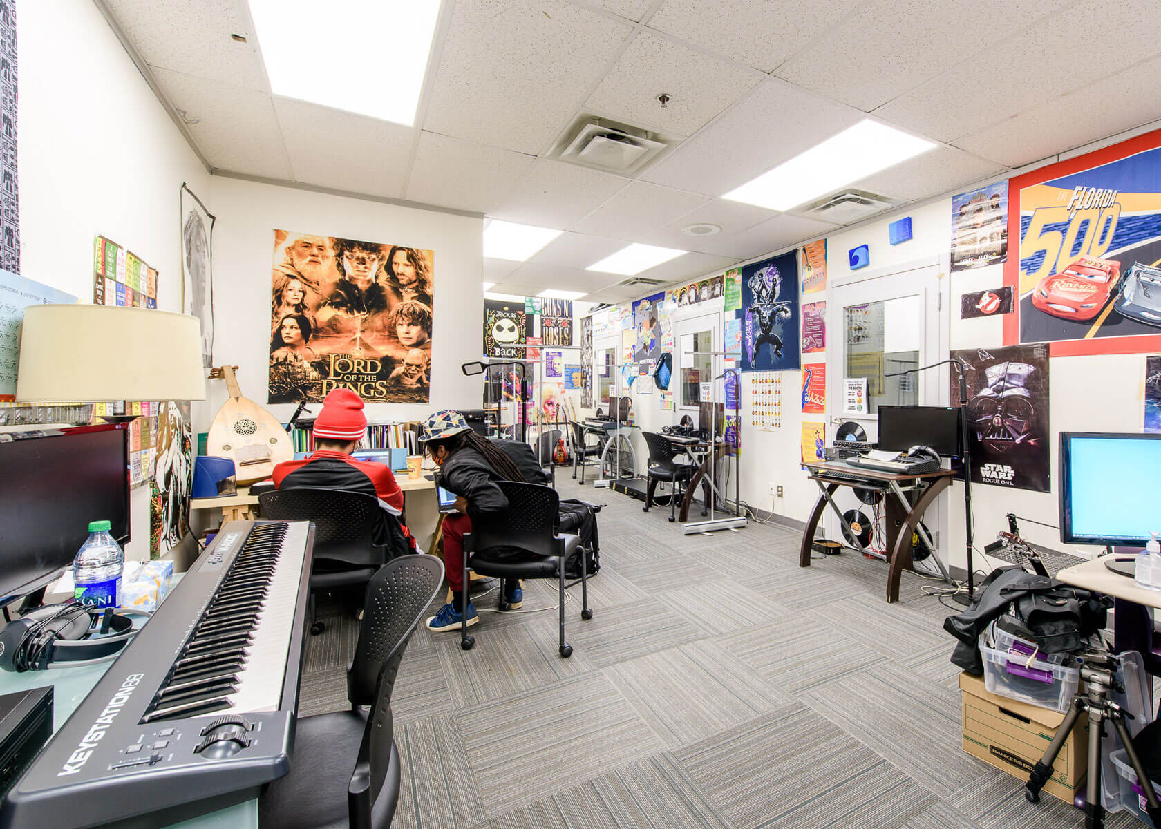 boyle-street-education-center-music-room-filled-with-instruments-and-posters-lg